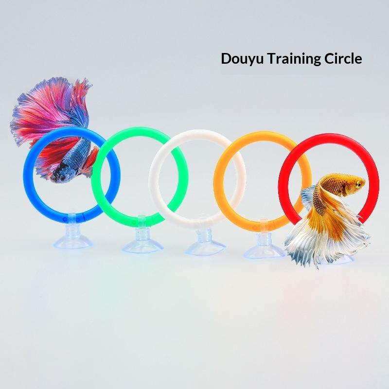 Aquarium Fish Game - Aquarium Betta Fish Training Rings Set