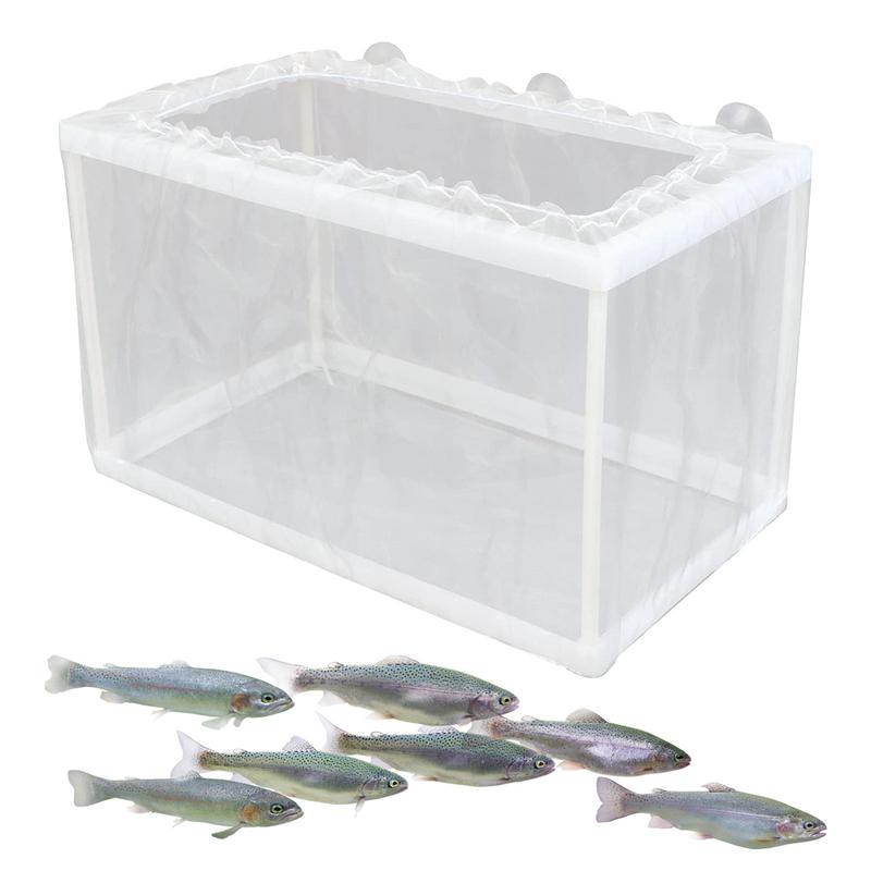 Aquarium Fish Net - Fish Breeder Box with Suction, Aquarium