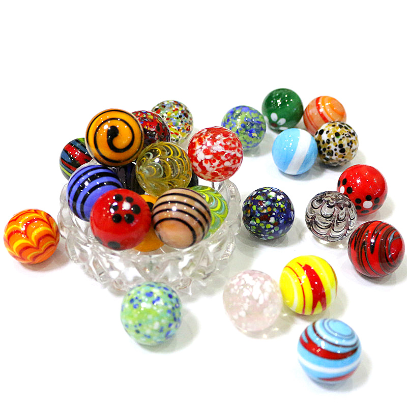 Aquarium Fish Game - 25mm Handmade Glass Marbles Balls Ornament