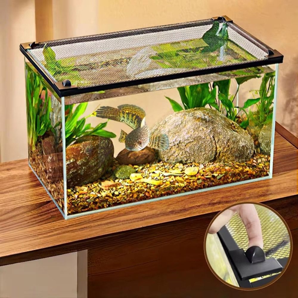 Sturdy Magnetic Fish Tank Lid  - Aquarium Fish Net recension och pris