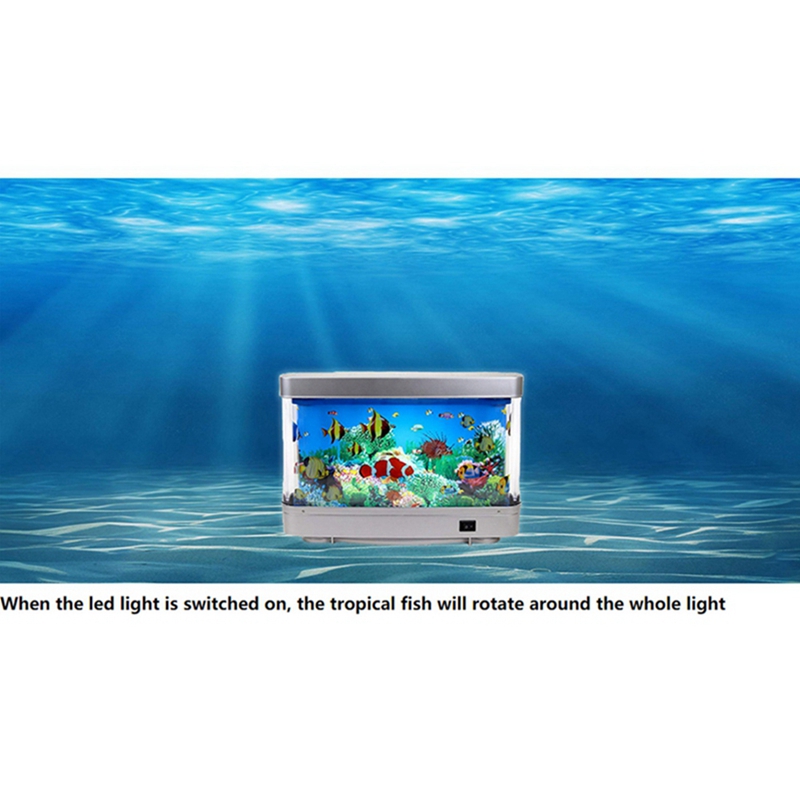 Dynamic Virtual Ocean LED Fish - Aquarium Fish Dolphin recension och pris