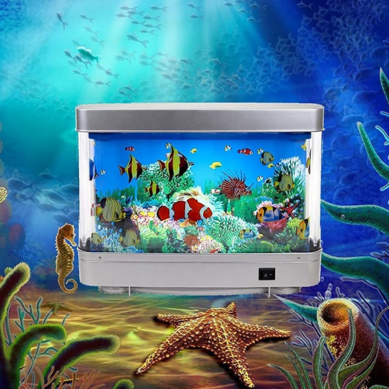 Dynamic Virtual Ocean LED Fish - Aquarium Fish Dolphin recension och pris