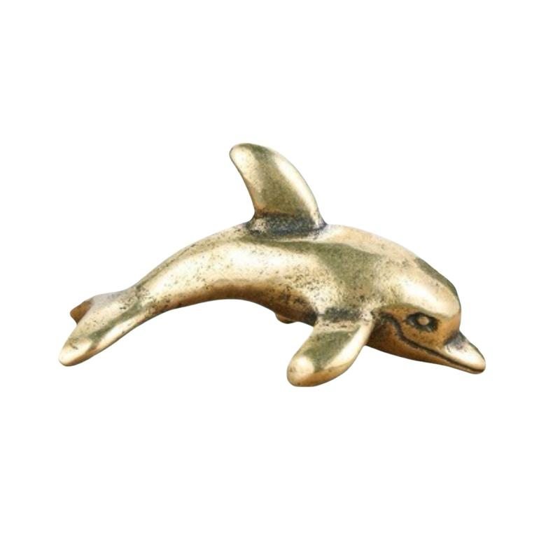 Brass Dolphin Figurine Vintage - Aquarium Fish Dolphin recension och pris