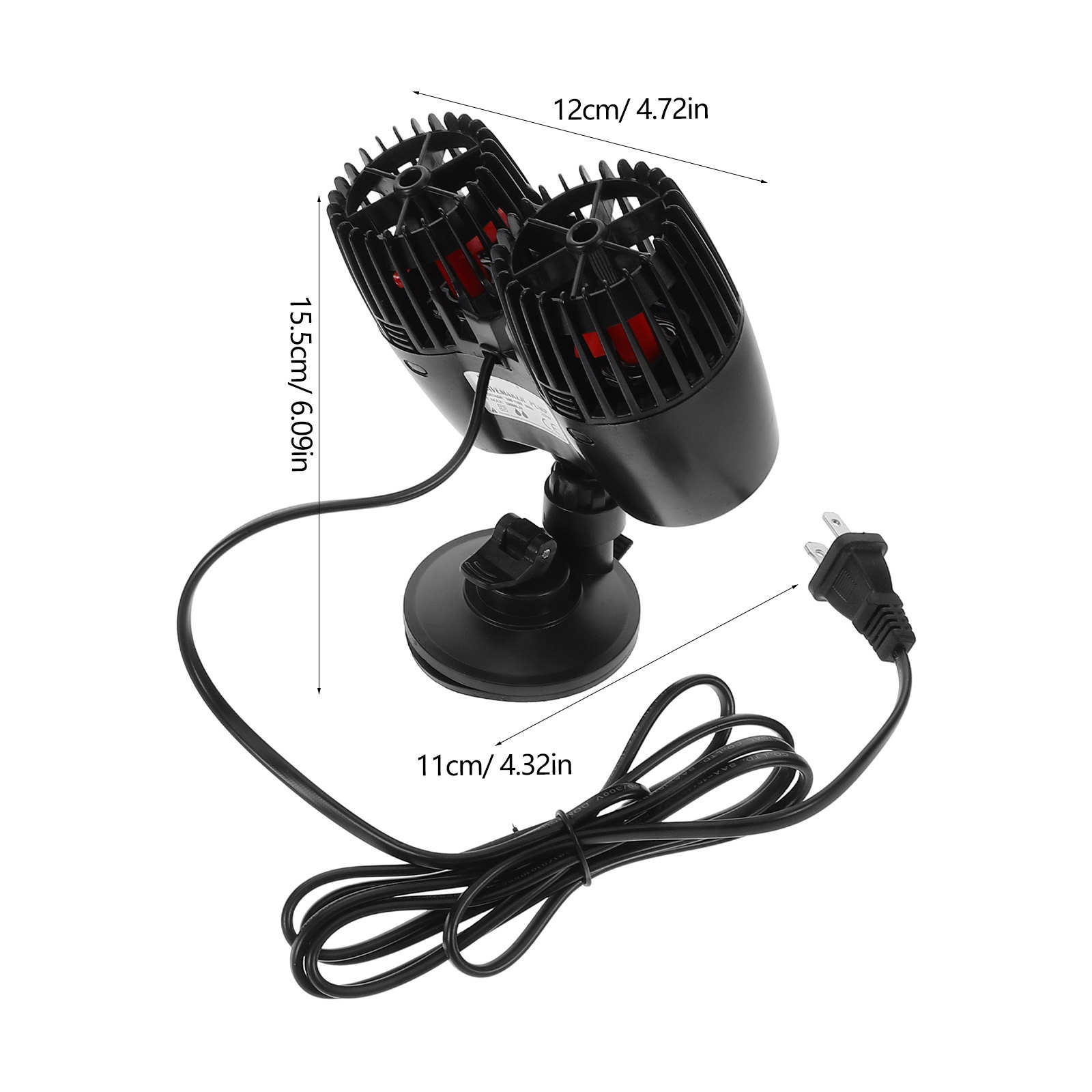 Double Head Aquarium Water Pum - Powerhead Circulation Pump recension och pris