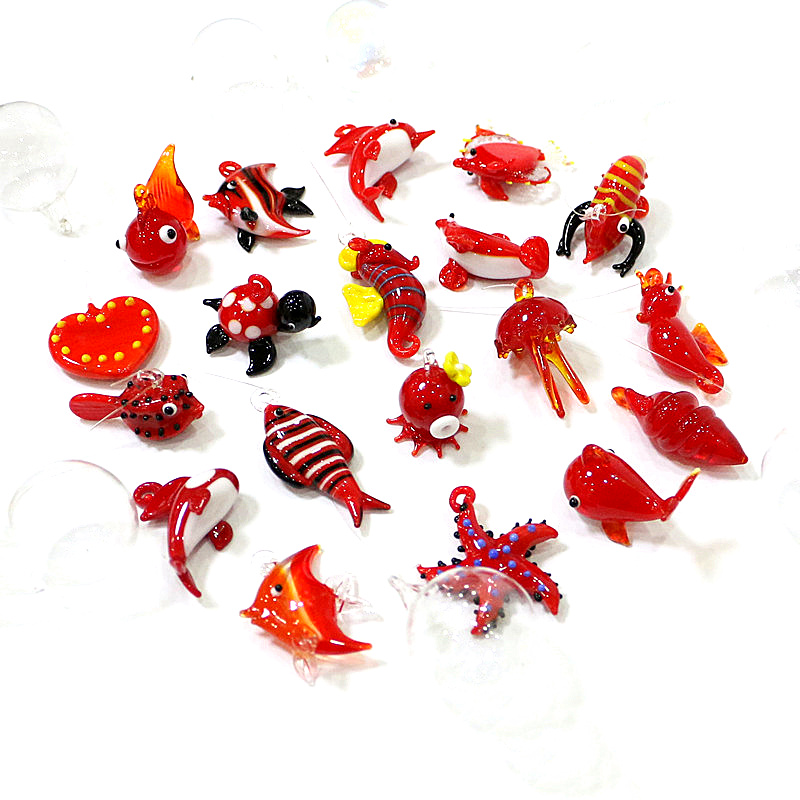 Floating Glass Marine Animal A - Aquarium Fish Dolphin recension och pris