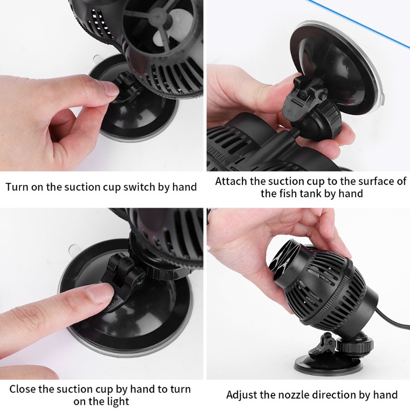 Ultra Quiet Aquarium Wave Make - Powerhead Circulation Pump recension och pris