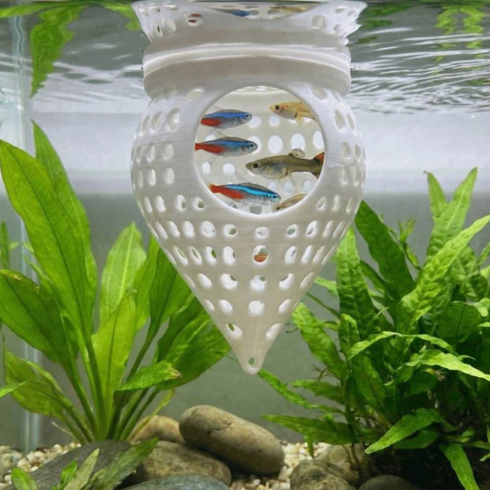 3D Printed Floating Fish Hammo - Aquarium Fish Cave recension och pris