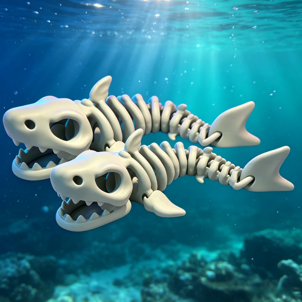 Shark Skeleton Aquarium Decor  - Aquarium Fish To Buy recension och pris