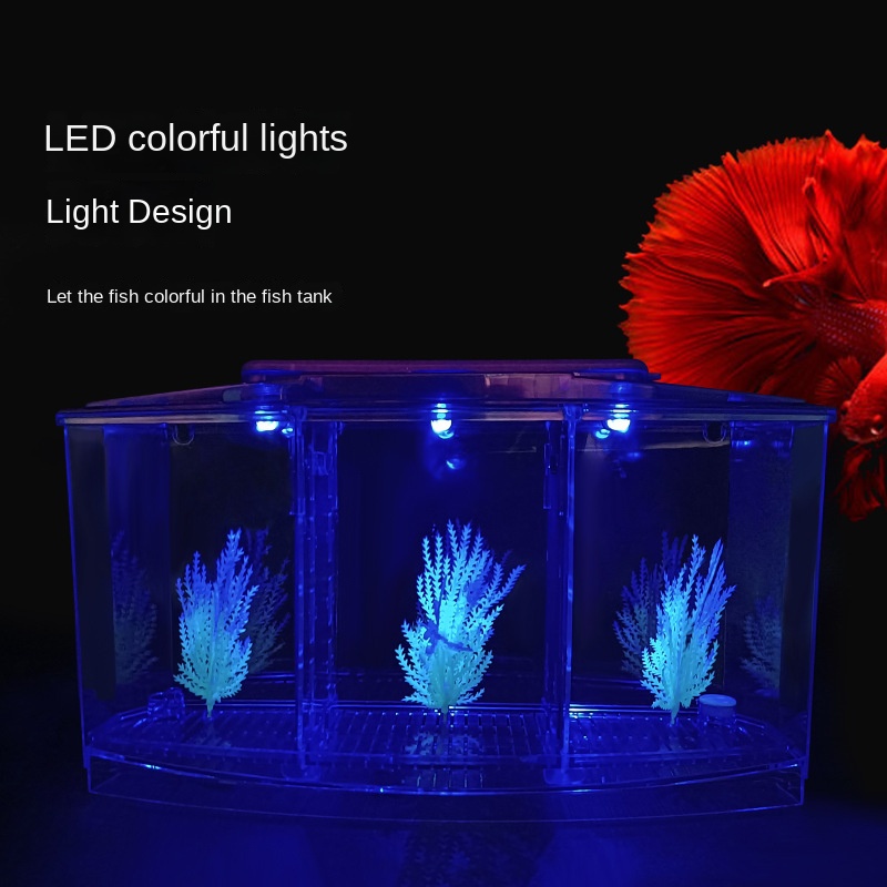 Mini Small Fish Tank Aquarium, - Aquarium Fish Betta recension och pris