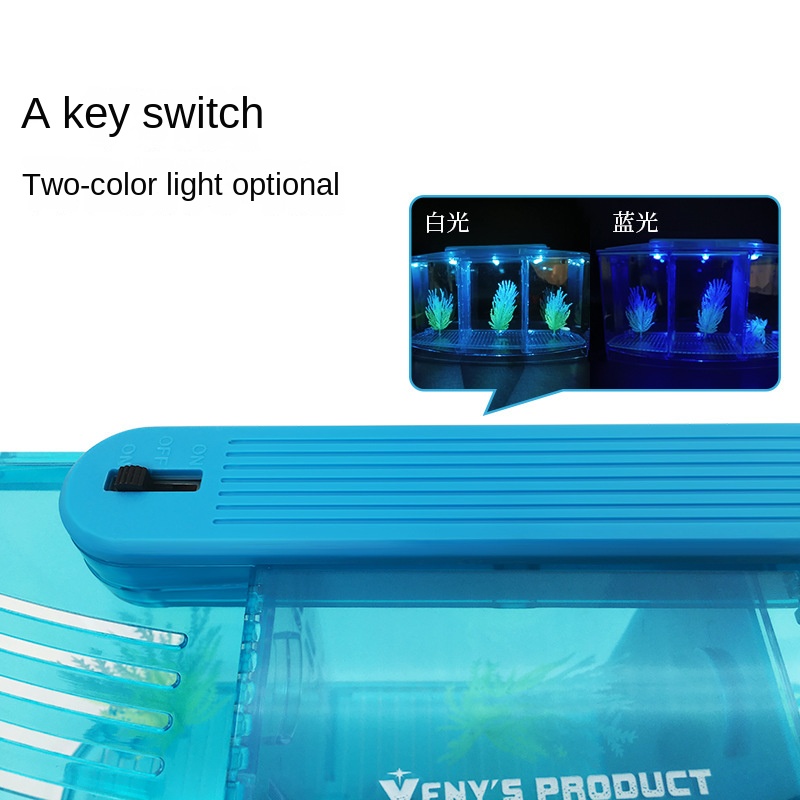 Mini Small Fish Tank Aquarium, - Aquarium Fish Betta recension och pris