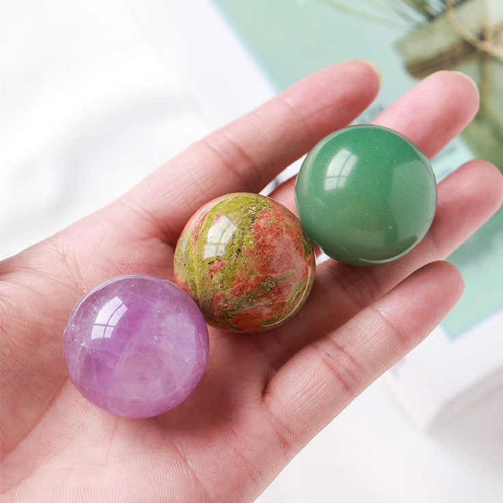 Natural Crystal Ball Dia 2cm-3 - Aquarium Fish Game recension och pris