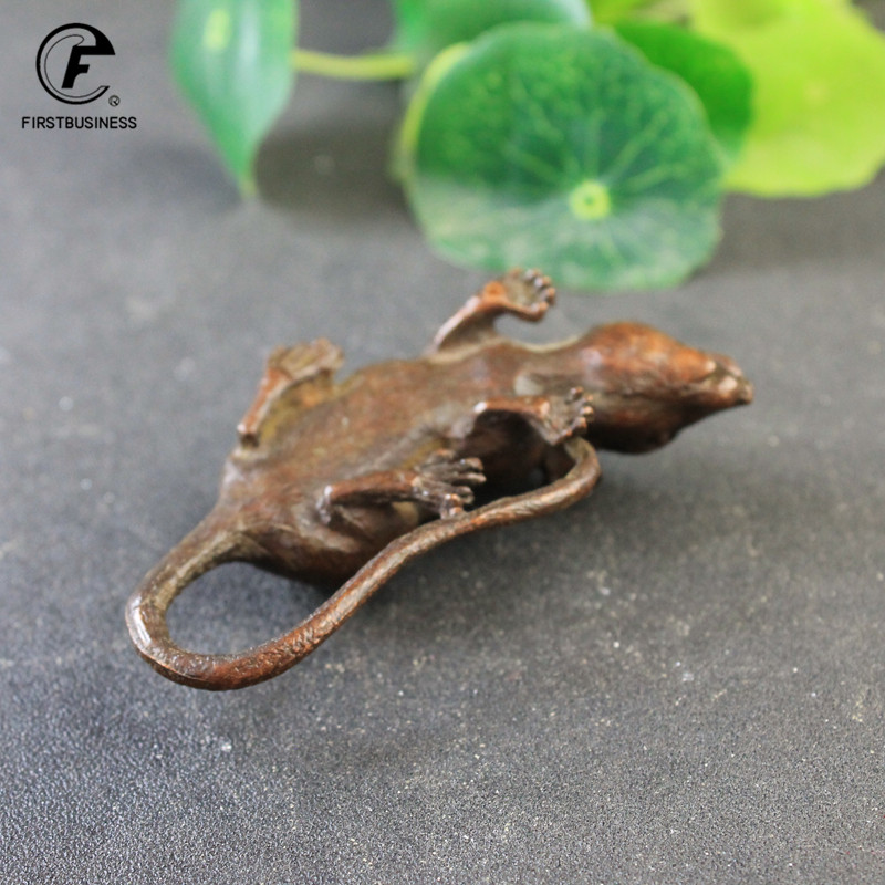 Heavy Brass BIG Rat Mouse Figu - Aquarium Fish Land recension och pris