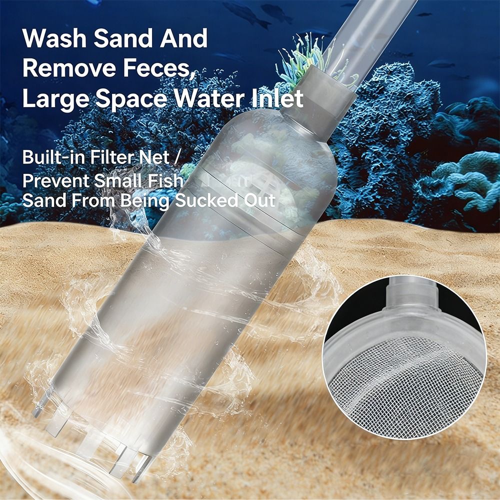 New Siphon Aquarium Gravel Cle - Gravel Vacuum Cleaner recension och pris