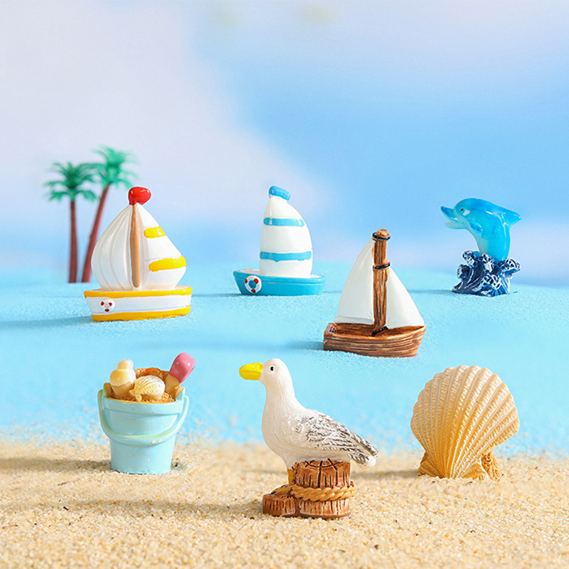Cartoon Surfboard Seashells Se - Aquarium Fish Dolphin recension och pris