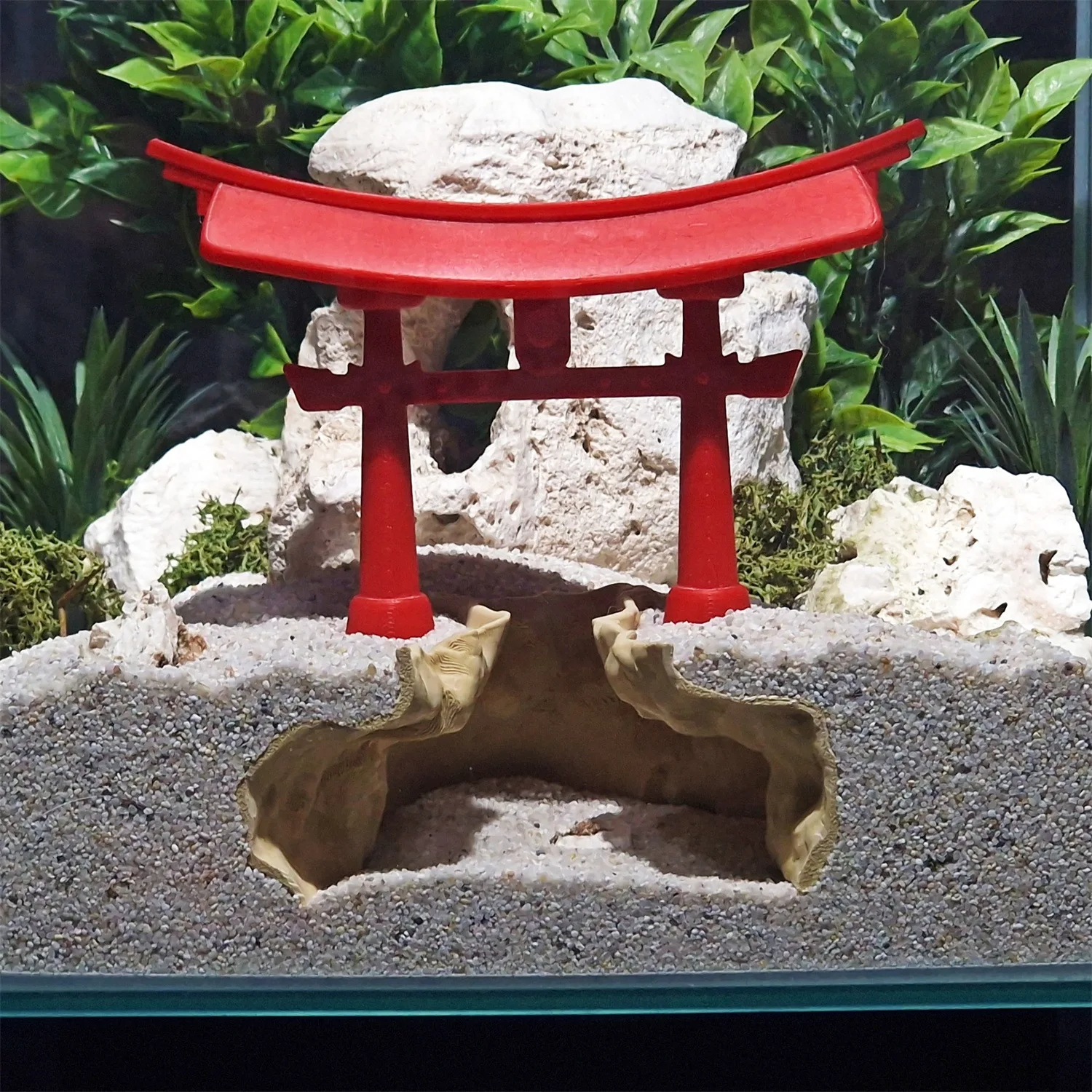 Torii Gate Aquarium Cave Fish  - Aquarium Fish Japanese recension och pris