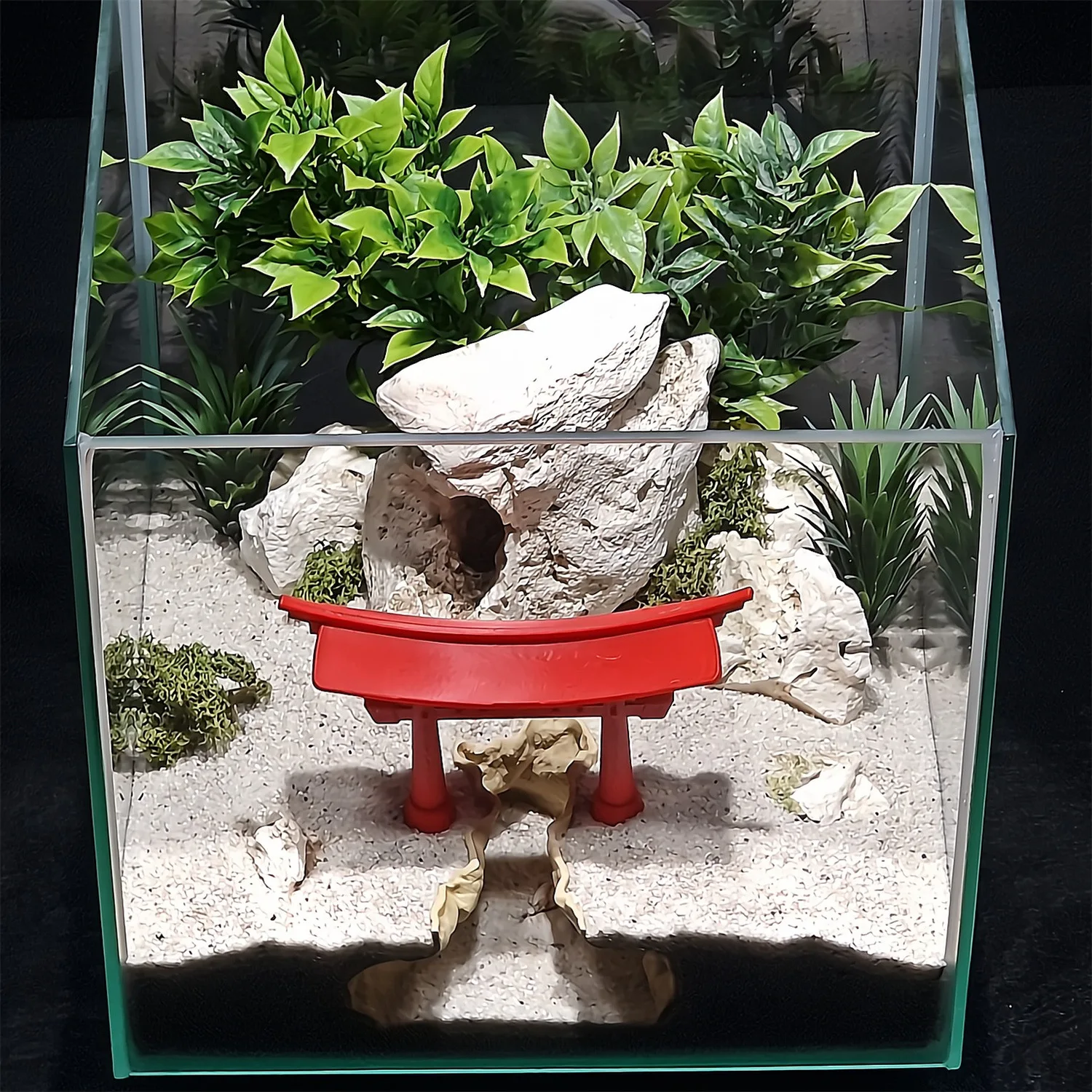 Torii Gate Aquarium Cave Fish  - Aquarium Fish Japanese recension och pris