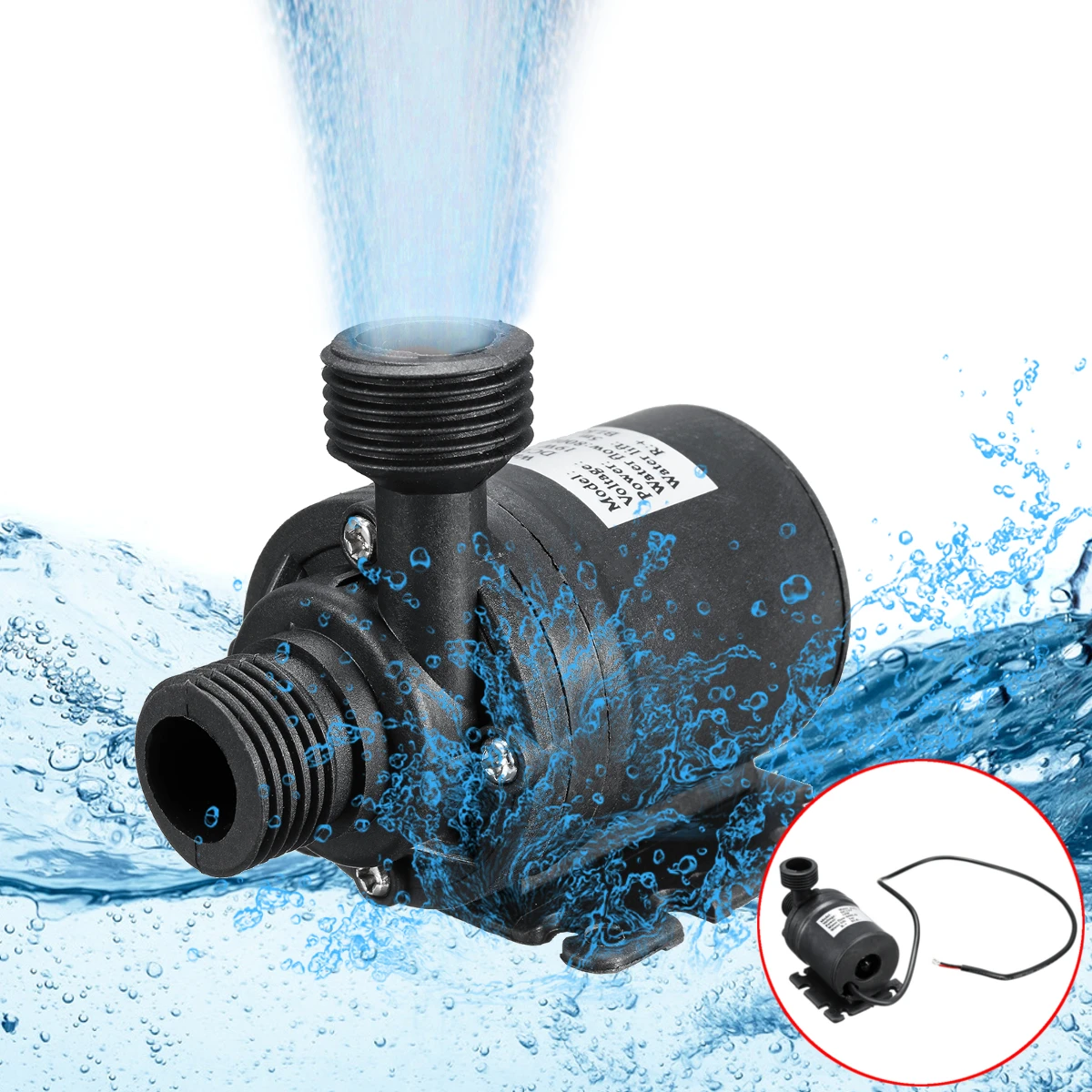 12V DC Submersible Water Pump  - Powerhead Circulation Pump recension och pris