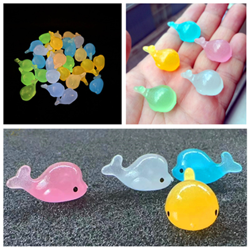 20pcs Luminous Whale Stones Re - Aquarium Fish Dolphin recension och pris