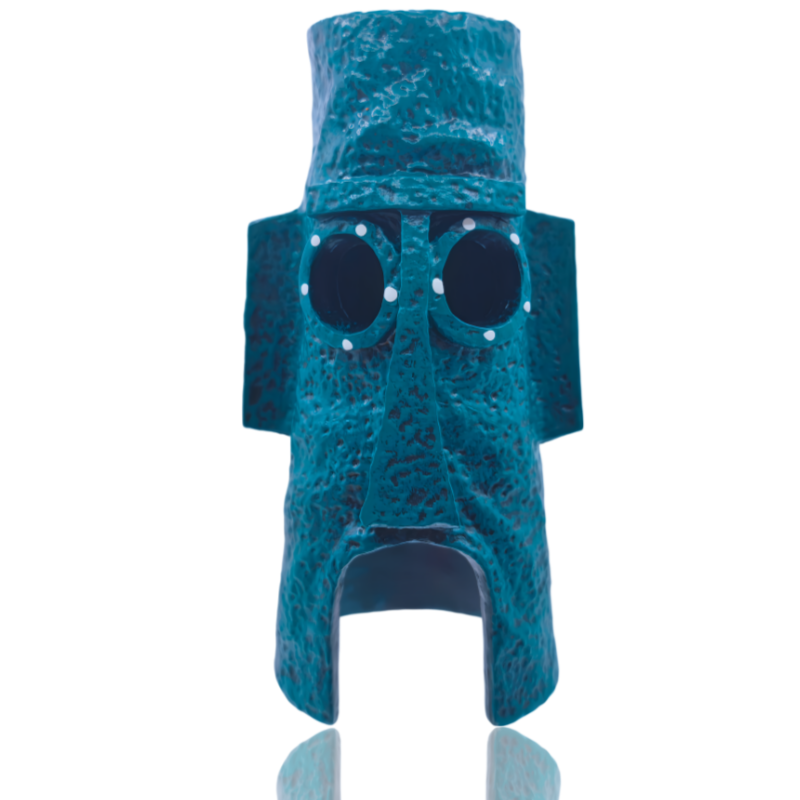 6pcs SpongeBob Fish Tank Decor - Aquarium Fish Cave recension och pris