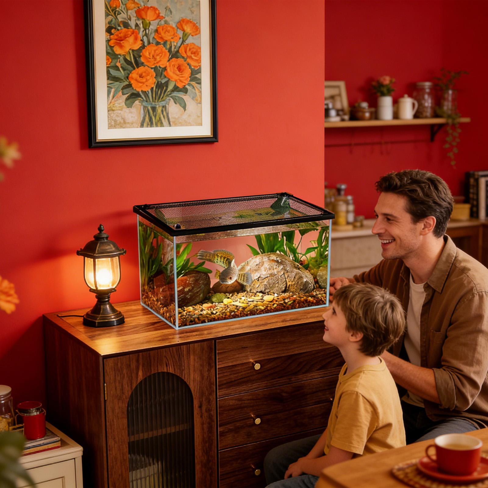 Anti Jumping Magnetic Durable  - Aquarium Fish Net recension och pris