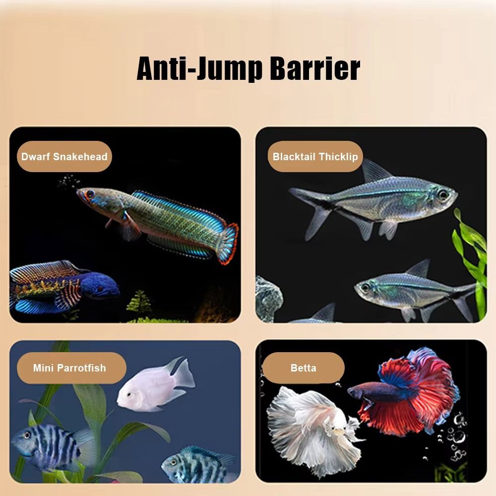 Durable Magnetic Fish Tank Lid - Aquarium Fish Net recension och pris