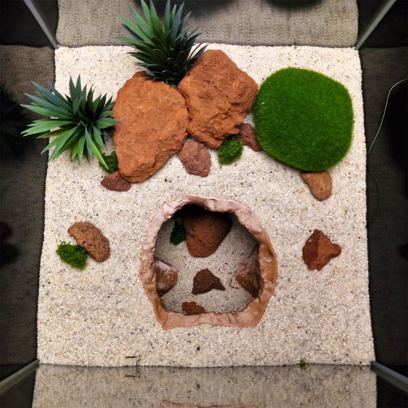 Sinkhole Cave Aquarium Ornamen - Aquarium Fish Cave recension och pris