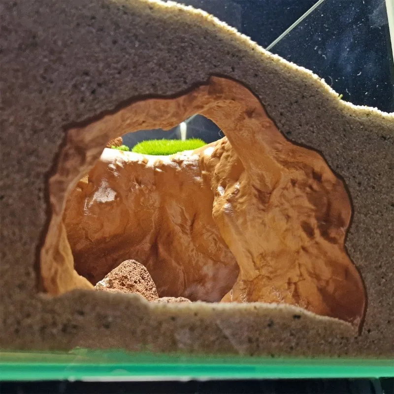 Sinkhole Cave Aquarium Ornamen - Aquarium Fish Cave recension och pris