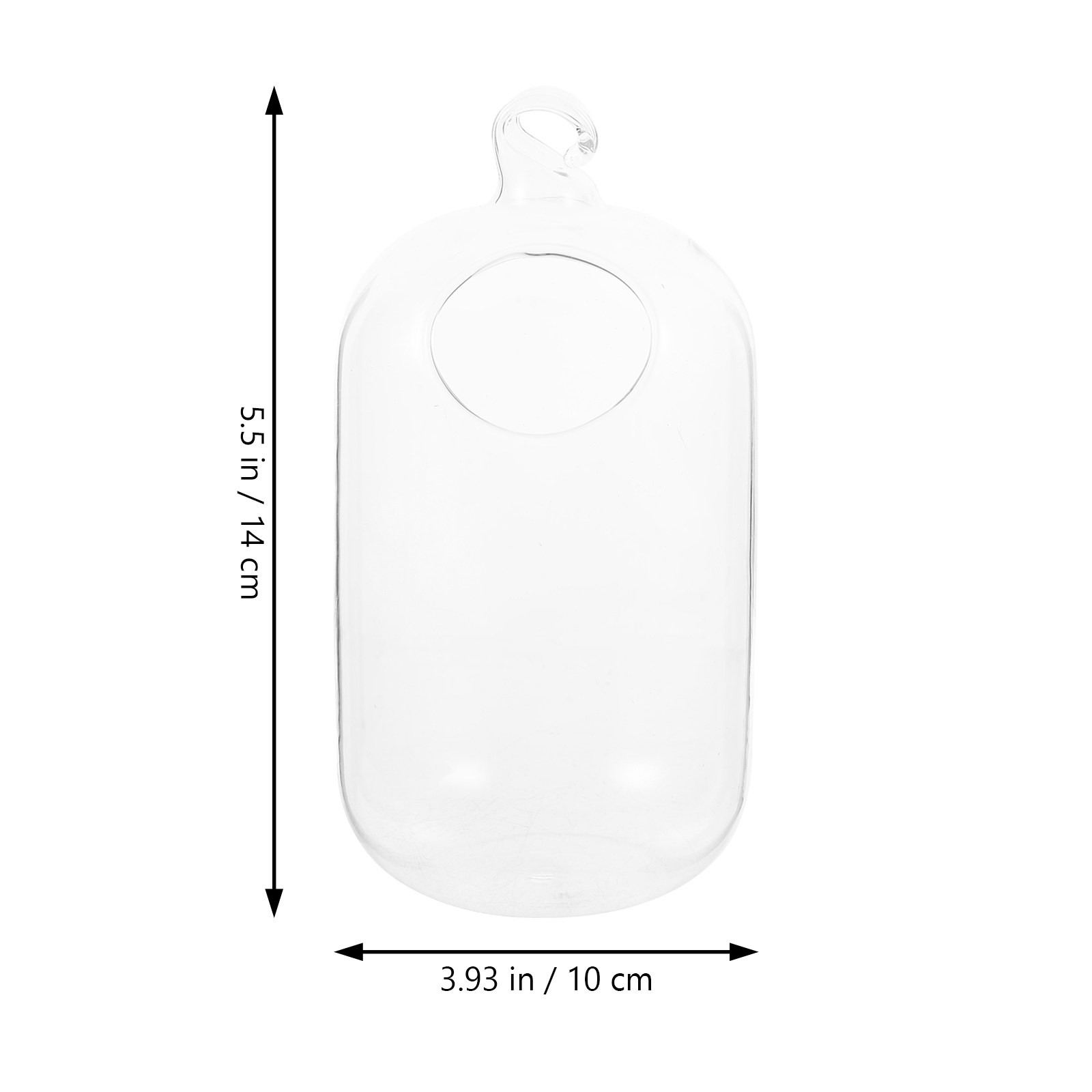 Premium Transparent Glass Fish - Aquarium Fish Betta recension och pris