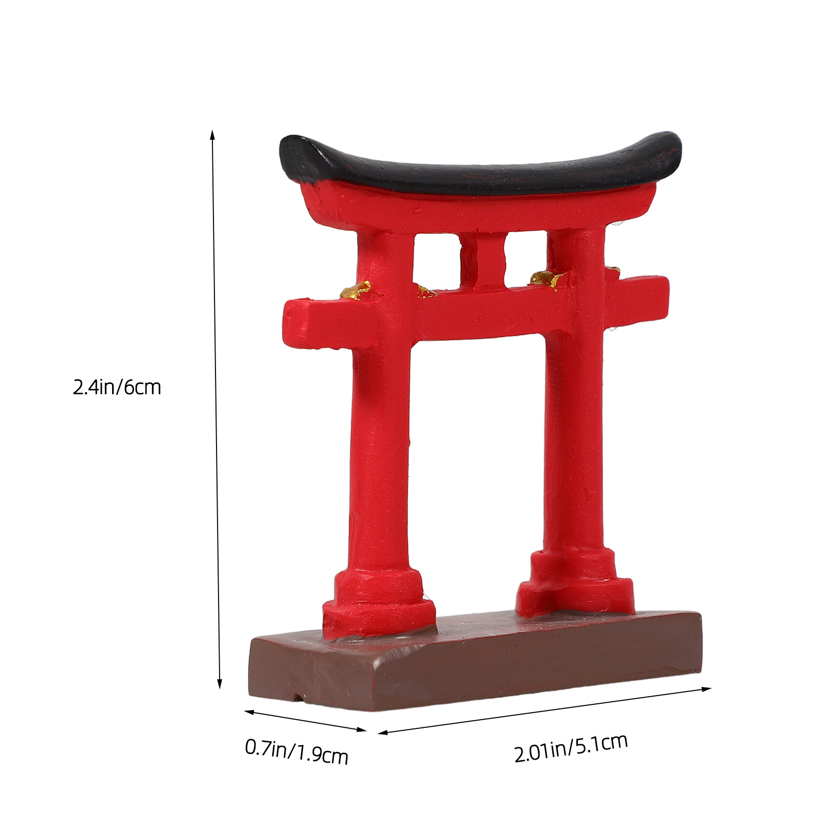 Miniature Japanese Torii Gate  - Aquarium Fish Japanese recension och pris