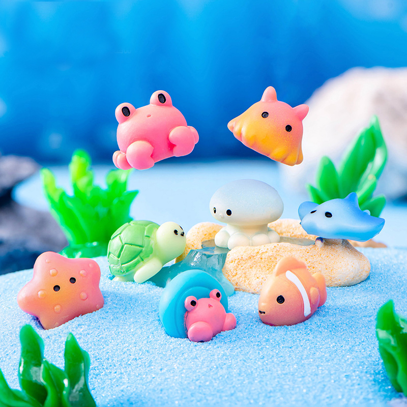 Marine Animals Figurine Dolphi - Aquarium Fish Dolphin recension och pris