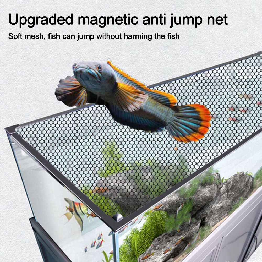 Sturdy Magnetic Fish Tank Lid  - Aquarium Fish Net recension och pris