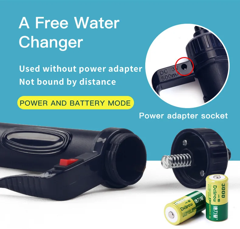 Electric Water Changer Vacuum  - Gravel Vacuum Cleaner recension och pris