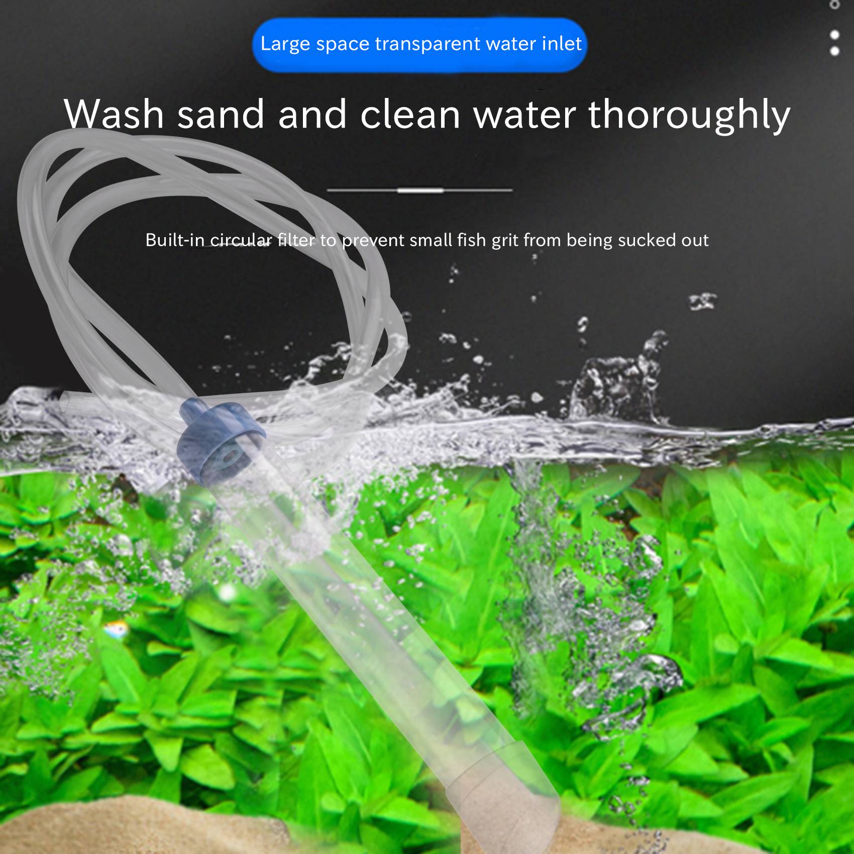 Fish Tank Aquarium Gravel Clea - Gravel Vacuum Cleaner recension och pris