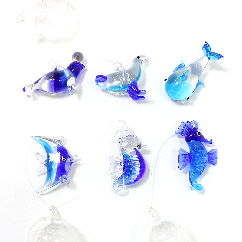 Floating Glass Marine Animal P - Aquarium Fish Dolphin recension och pris