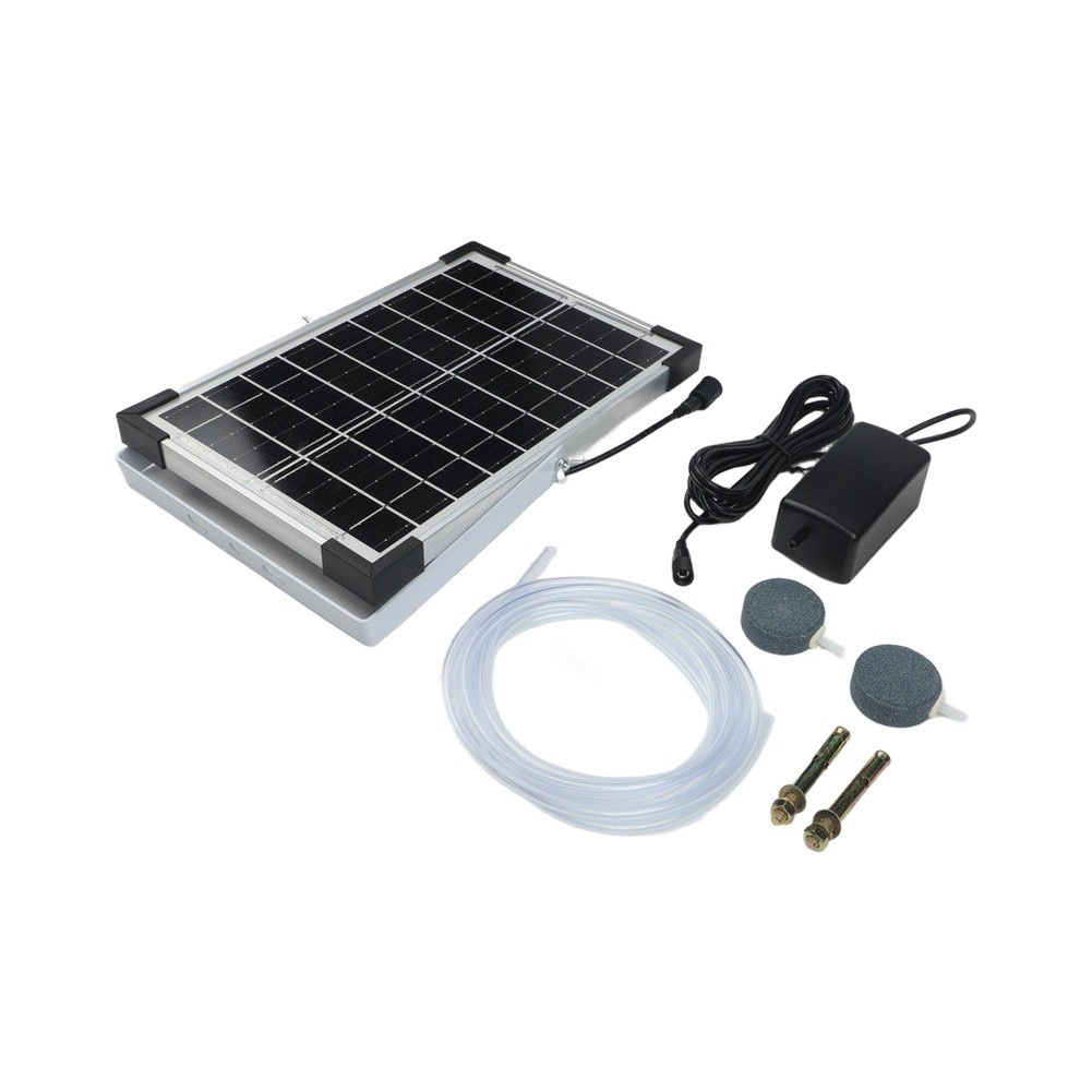 Solar Powered Pond Oxygenator  - Aquarium Fish Maintenance recension och pris