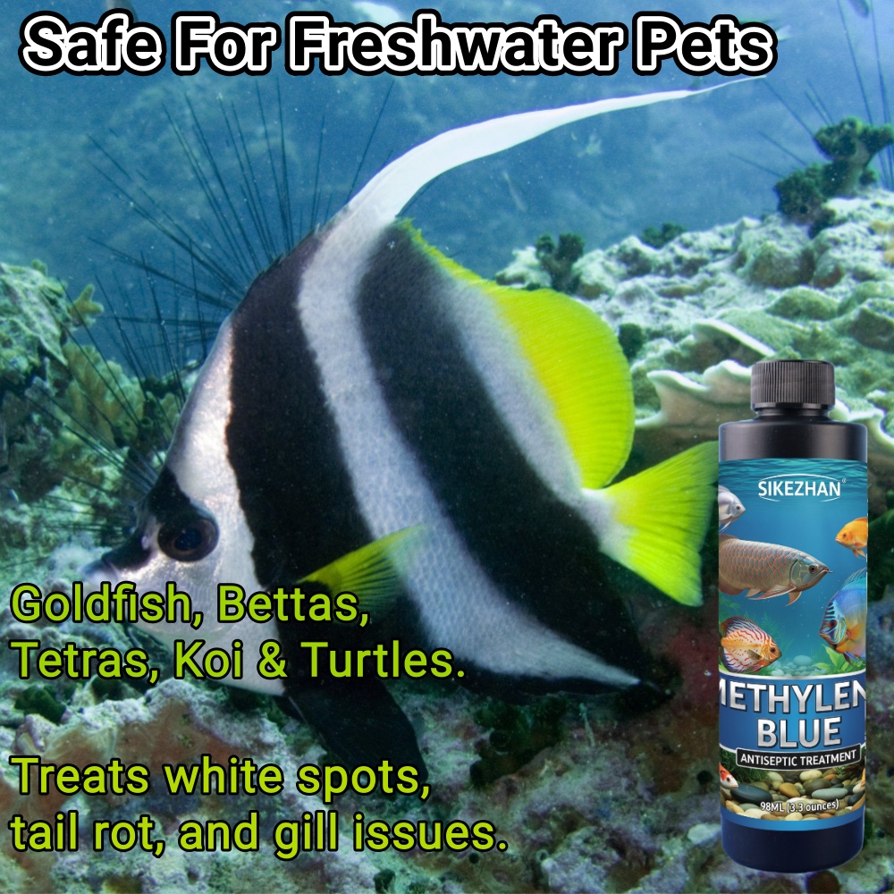 SIKEZHAN 98ml Pure Methylene B - Aquarium Fish Betta recension och pris