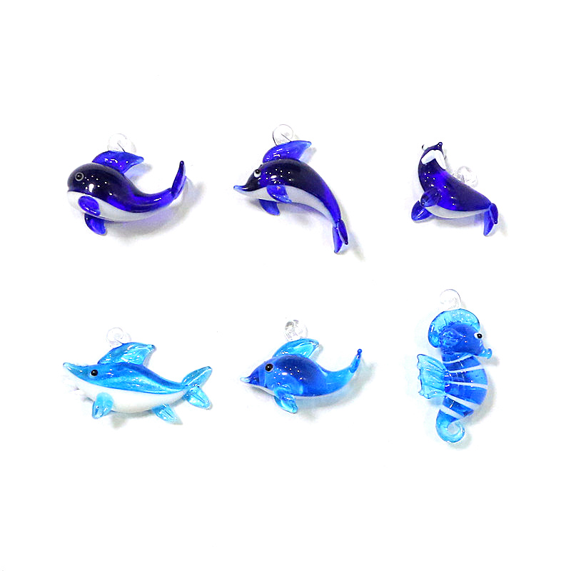 6pcs Aquarium Decor Cute Marin - Aquarium Fish Dolphin recension och pris