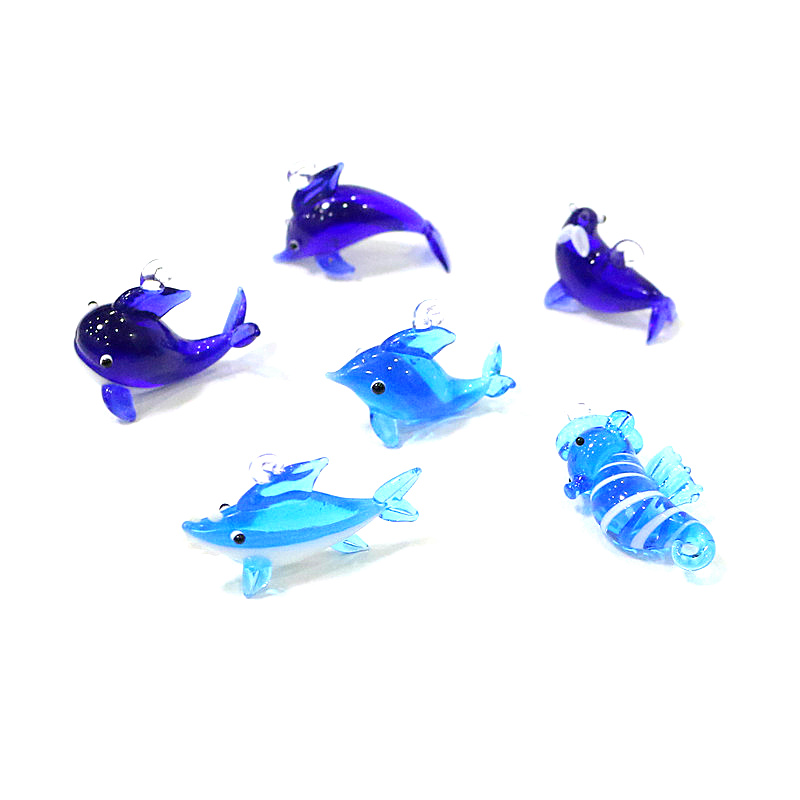 6pcs Aquarium Decor Cute Marin - Aquarium Fish Dolphin recension och pris