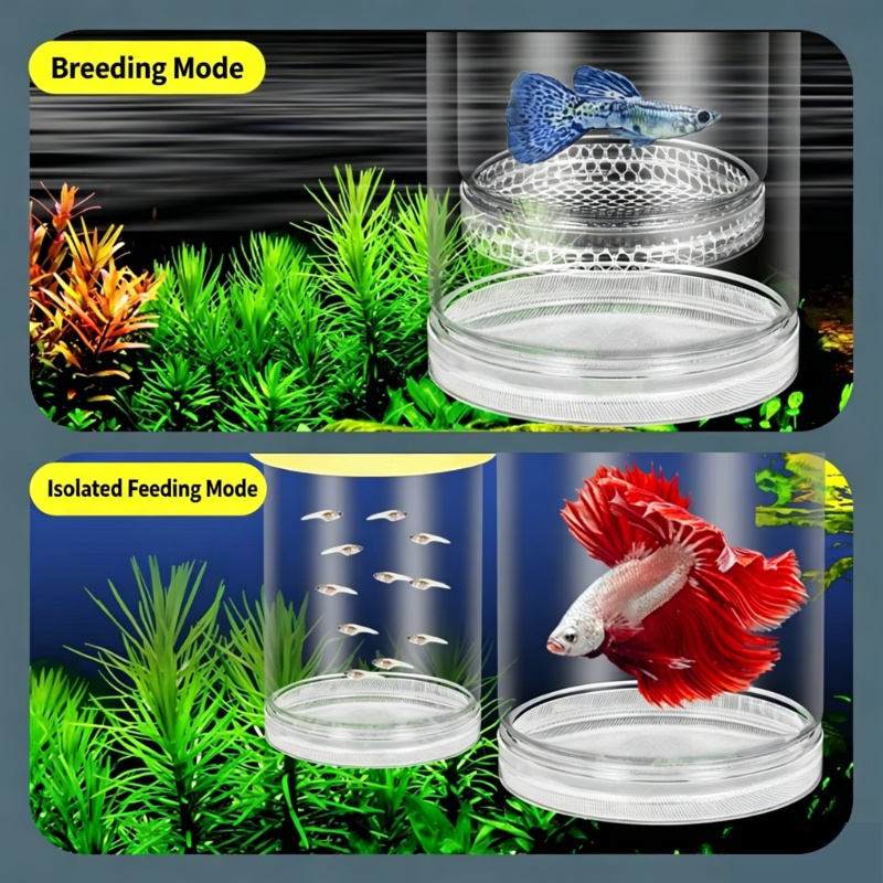 Transparent Floating Aquarium  - Aquarium Fish Cave recension och pris