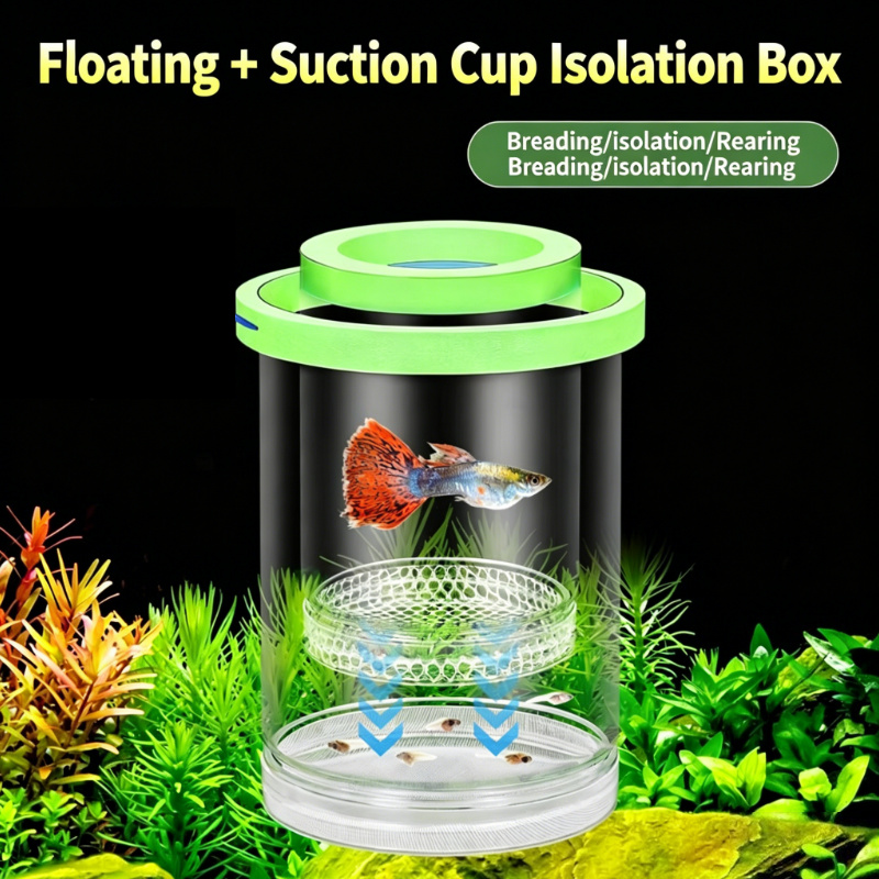 Transparent Floating Aquarium  - Aquarium Fish Cave recension och pris