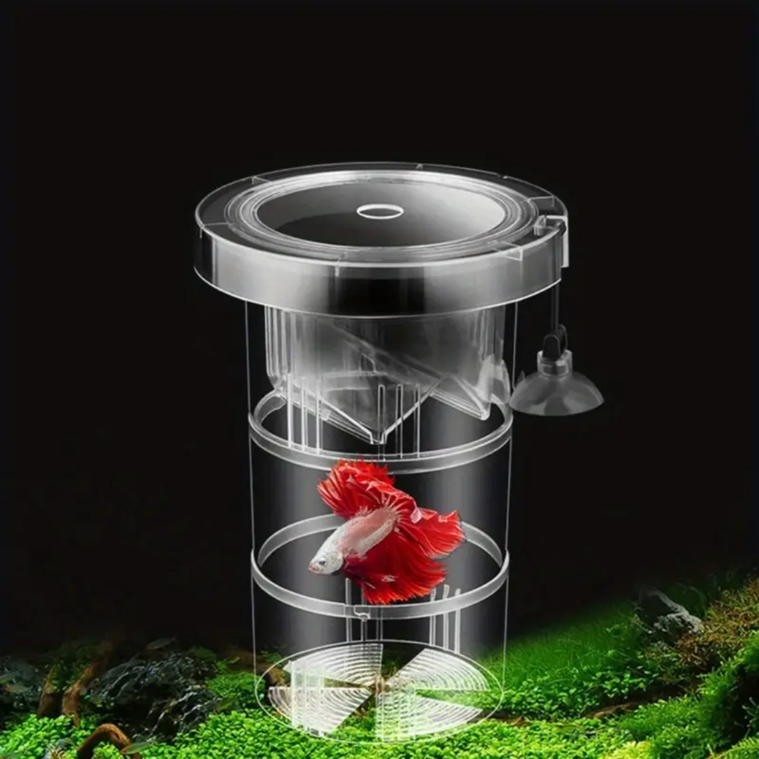 Acrylic Floating Fish Breeding - Aquarium Fish Cave recension och pris