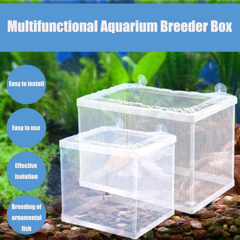 Fish Breeder Box with Suction, - Aquarium Fish Net recension och pris