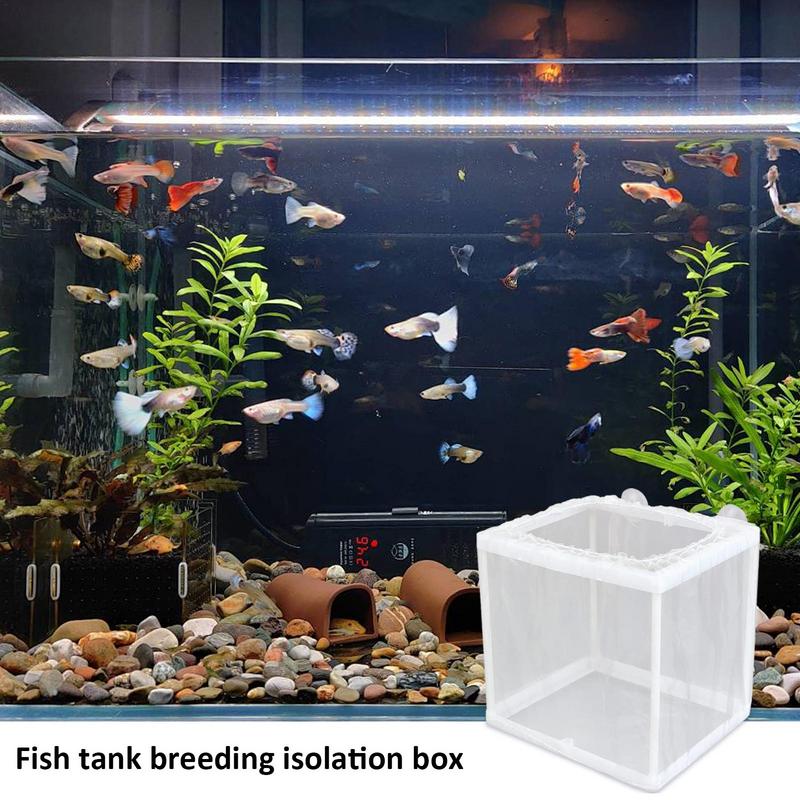 Fish Breeder Box with Suction, - Aquarium Fish Net recension och pris