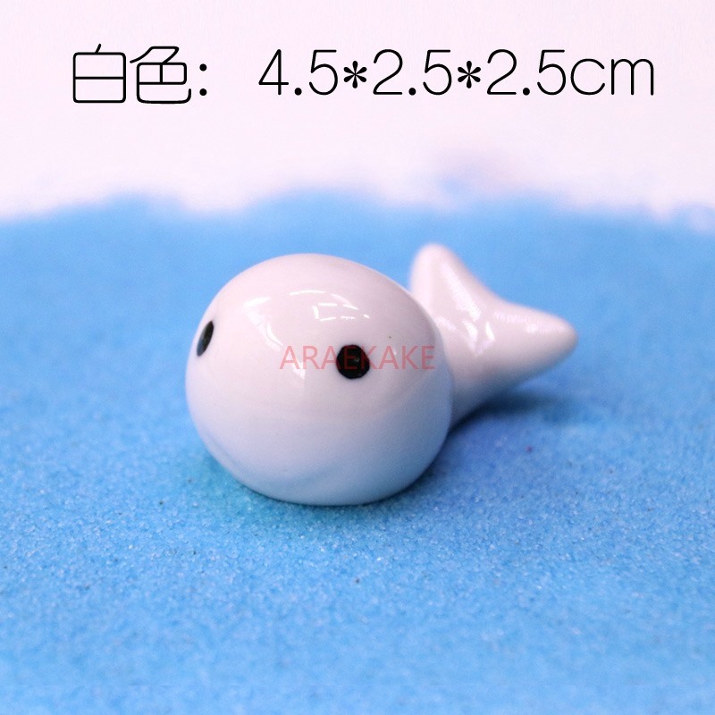 Whale and dolphin ceramic orna - Aquarium Fish Dolphin recension och pris