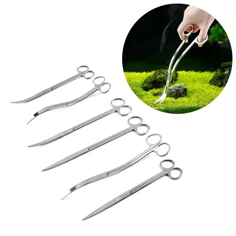 Aquarium Scissors,Extra Long S - Aquarium Fish Maintenance recension och pris