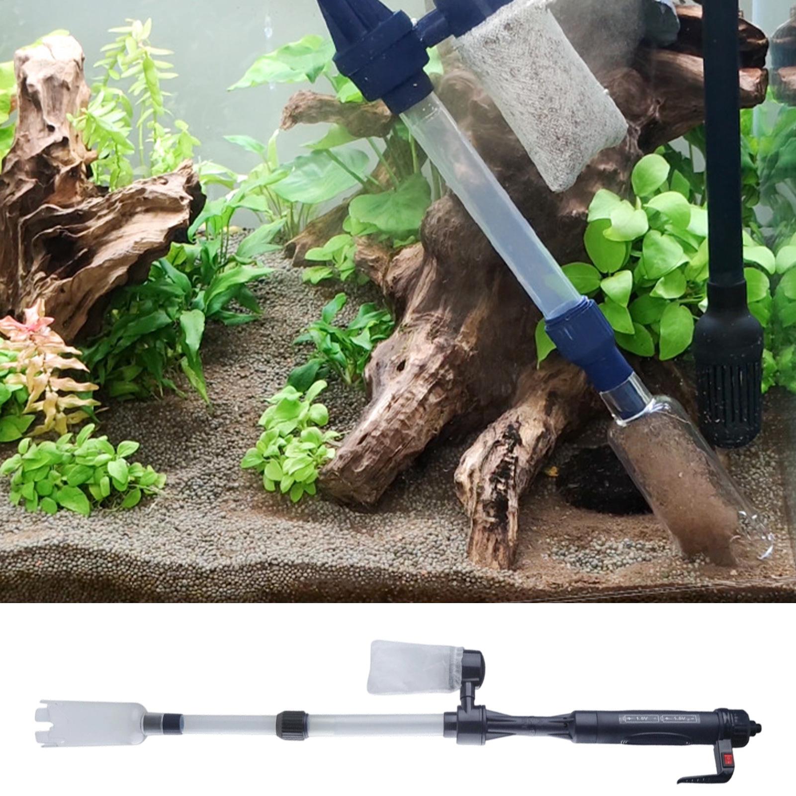 Aquarium Vacuum Adjustable Tel - Aquarium Fish Maintenance recension och pris