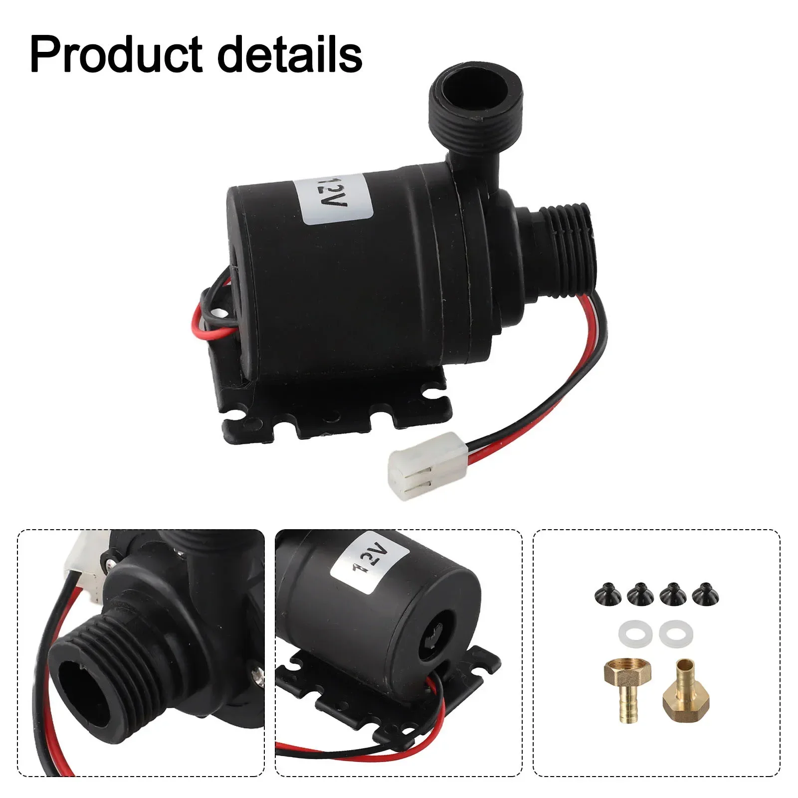DC 12V 24V Solar Powered Hot W - Powerhead Circulation Pump recension och pris